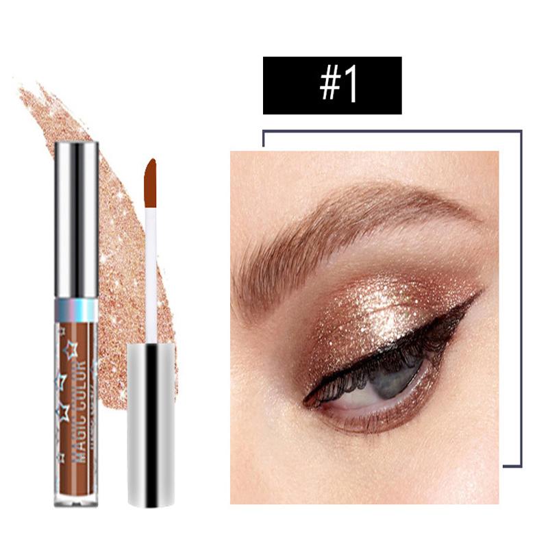 Factory Supply Long Lasting Waterproof Liquid Glitter Metallic Shimmer Sparkling for Eye