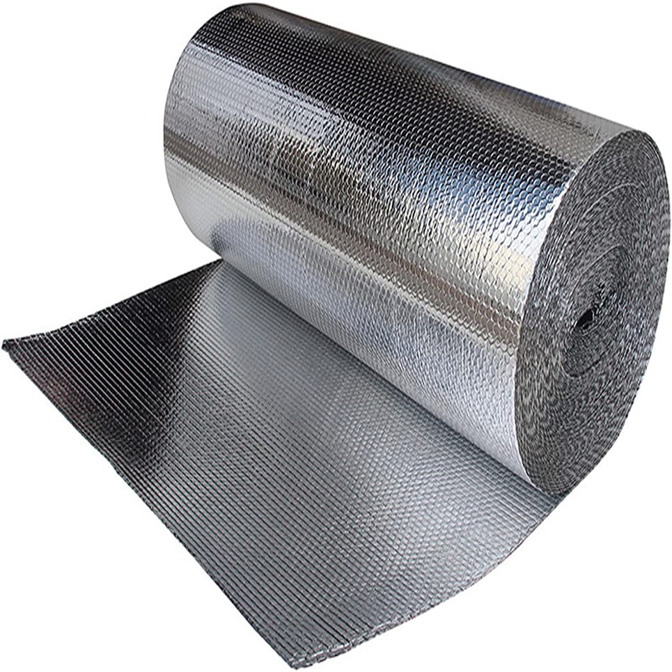 for Huoses Bubble Foil Thermal Insulation Sheet Reflective Aluminum Bubble Foil Insulation