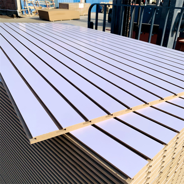 Factory Custom Unique Graphic Printed Sparkle Finish Melamine Slot Board Slatwall with Insert