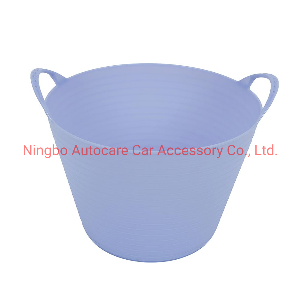 6L/12L/25L/35L/45L Flexible Soft Plastic Bucket Garden Bucket Multiple Function Bucket with Handle Laundry Bucket Flexible Bucket