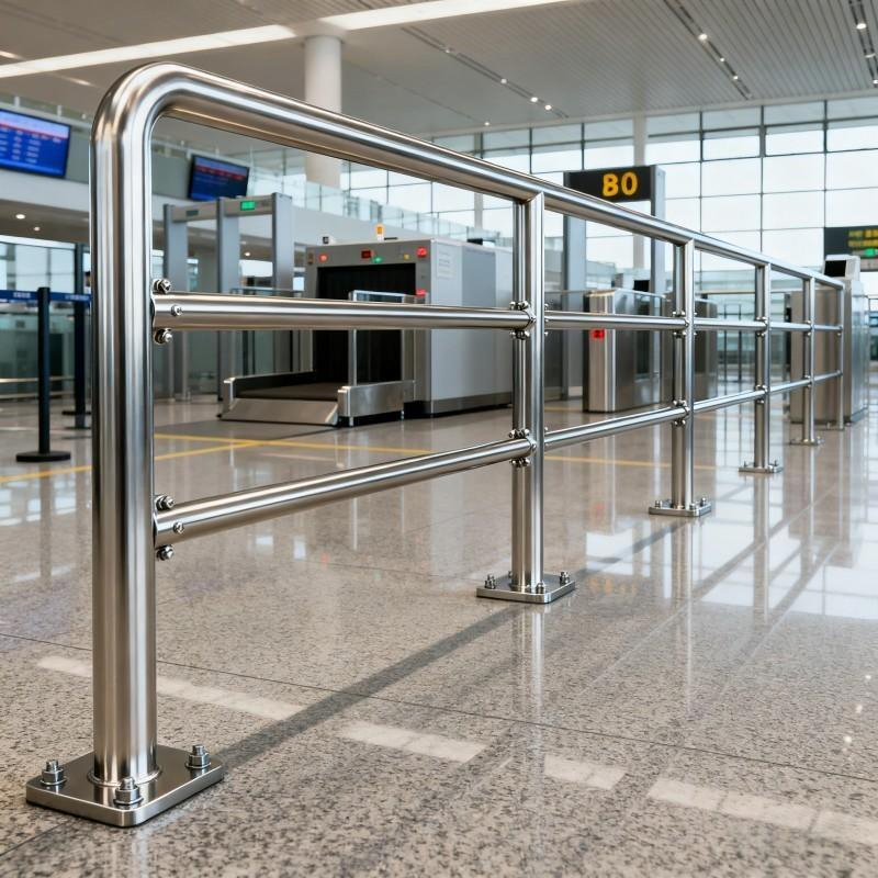 Weather Resistant Stainless Steel Fence Railing Outdoor Deck Safety Guard