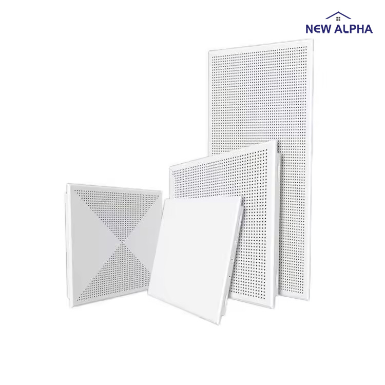 Wholesale Price Acoustic Gypsum Ceiling Tiles for Ceiling and Wall Partition