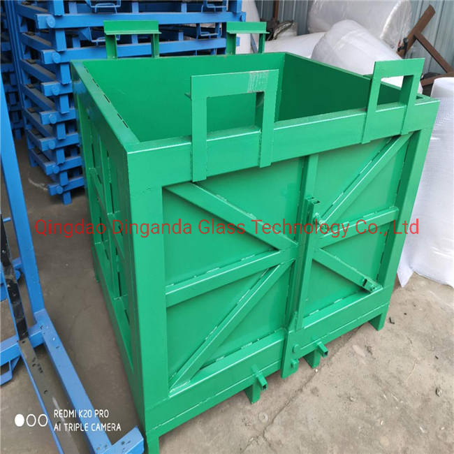 Broken Glass Dustbin Bins Waste Can Storage Dustbin Trash Can in Glass Factory