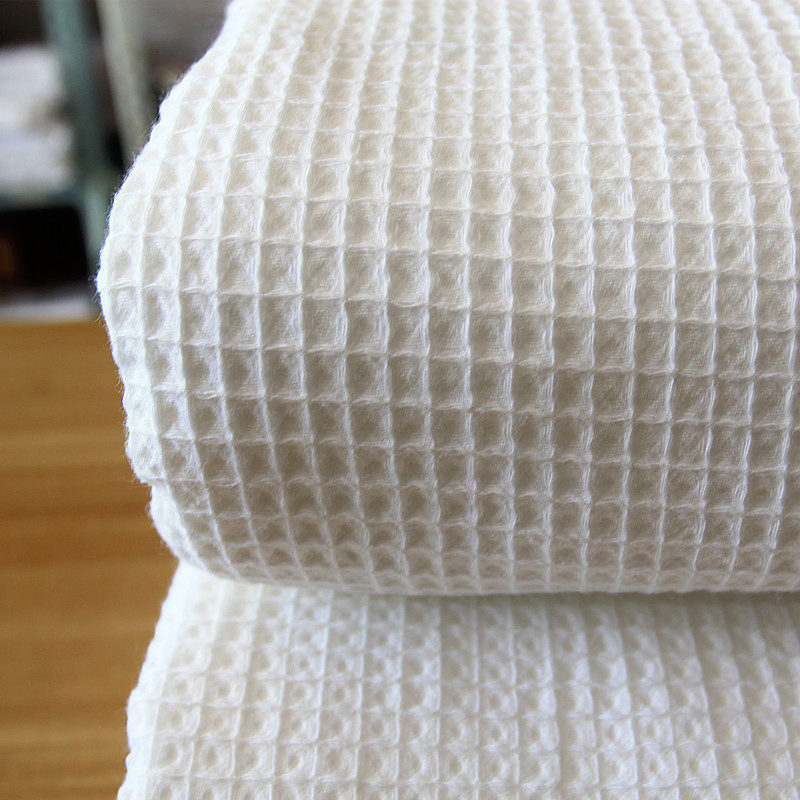 Plaid Unisex Cotton Textile Waffle Home Hotel Air Conditioning Travel Promotion Picnic Blanket