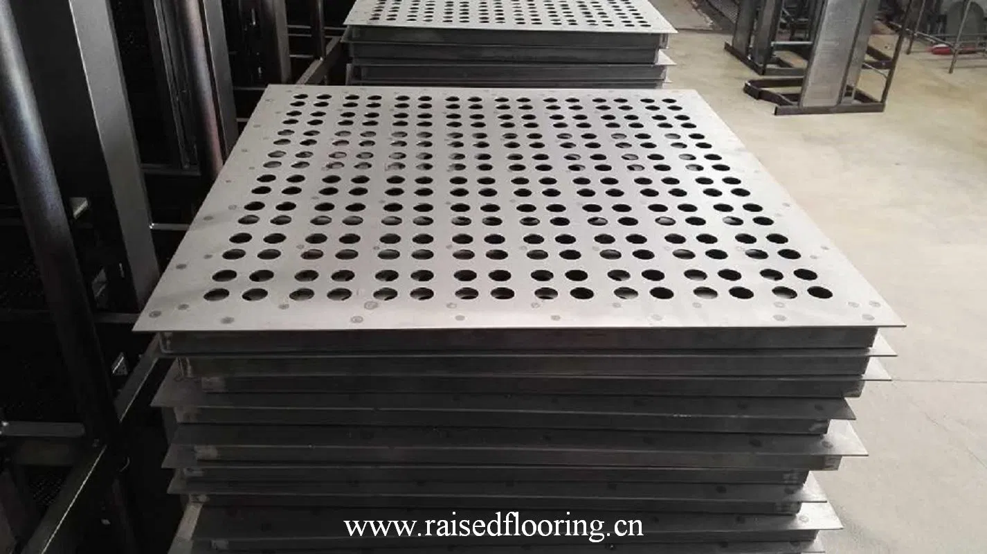 All - Steel Perforated Anti - Static Raised Floor with 27% Perforation Rate