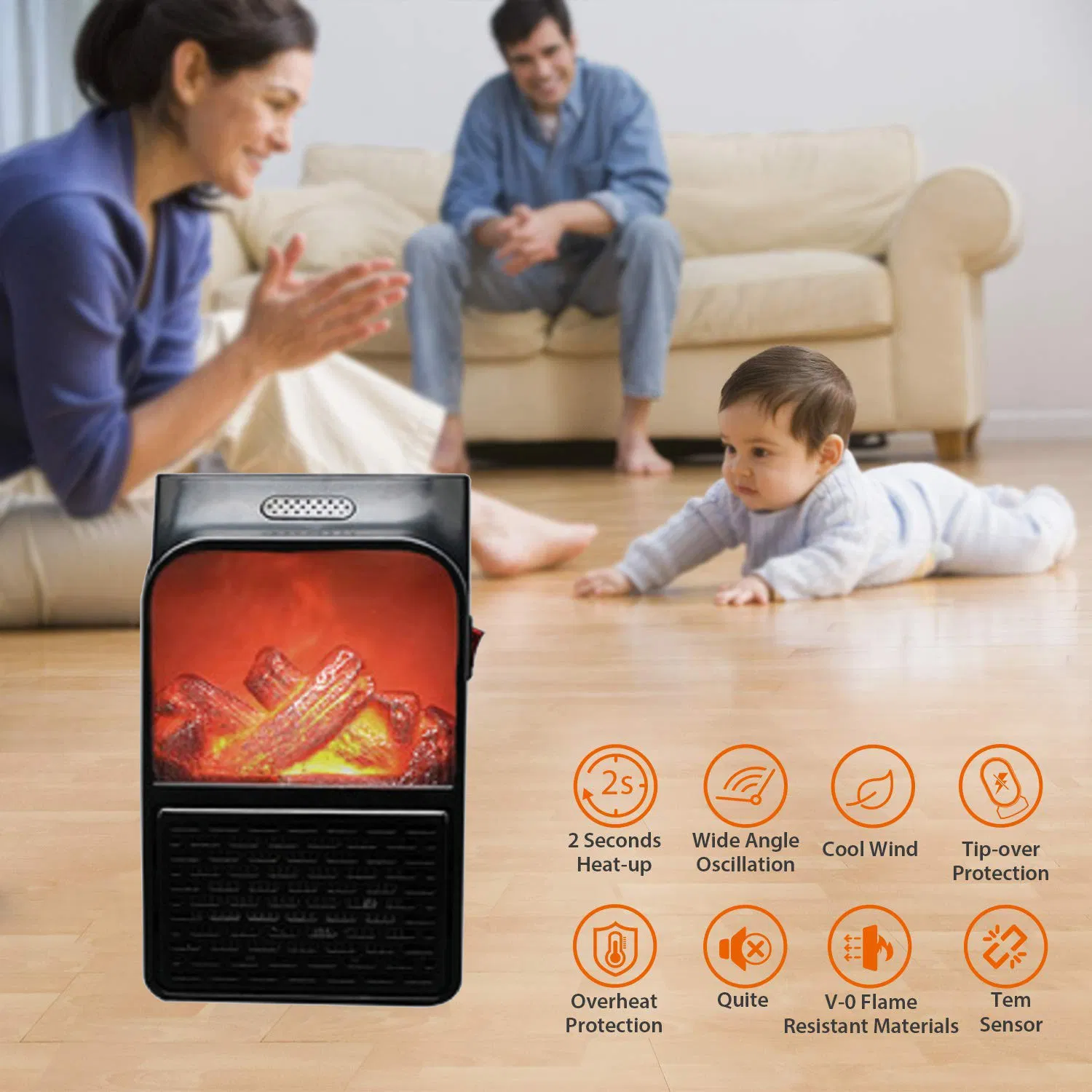 Experienced Electric Portable Heater for Full Room Indoor Office Chinese Supplier