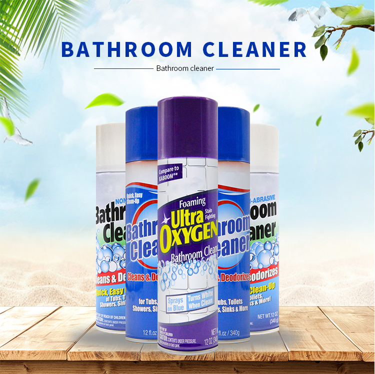 Customized Effective Multi Foam Cleaning Surface Cleaner Foam Cleaner Spray Bathroom Cleaner Spray