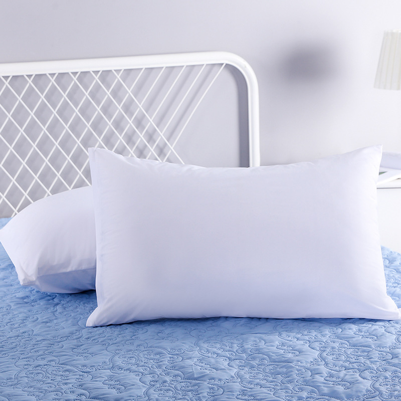 Noiseless Durable, Breathable Recyclable Jersey TPU Spill-Proof Waterproof Bed Pillow Protector