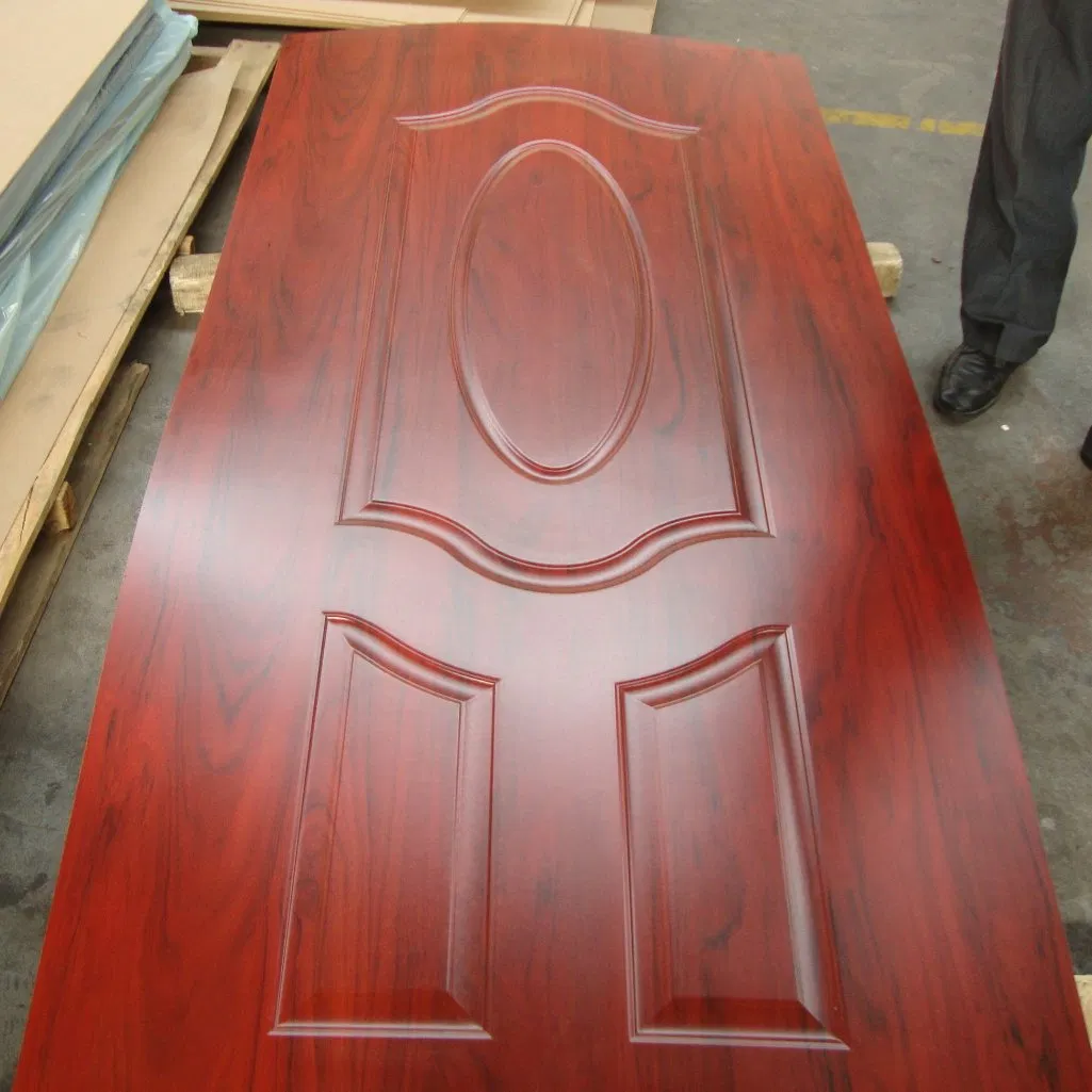 New Pattern MDF Melamine Molded Door Skin with Thickness 2.7mm 3.0mm
