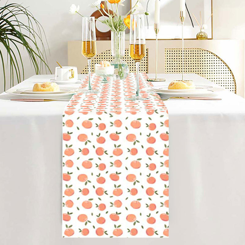 Fruit-Themed Table Flags, Living Room Party Table Decoration, Christmas Table Flags, and Festival-Themed Table Flags