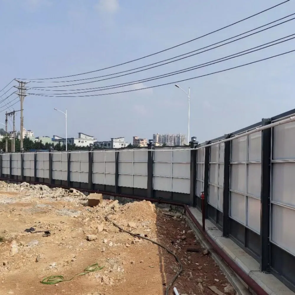 Crash-Resistant Traffic Barrier Fence for Road Highway Bridge Tunnel Protection