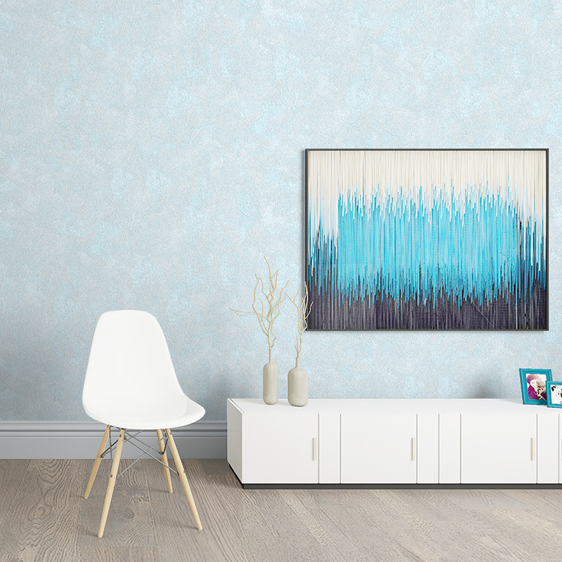 Embossing 340GSM with Glue Wall Cloth Fabric PVC Wall Decoration Wallpaper