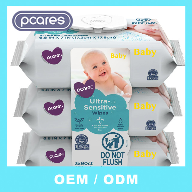Eco-Friendly Children Wipes Baby Wipes Skin Wipes