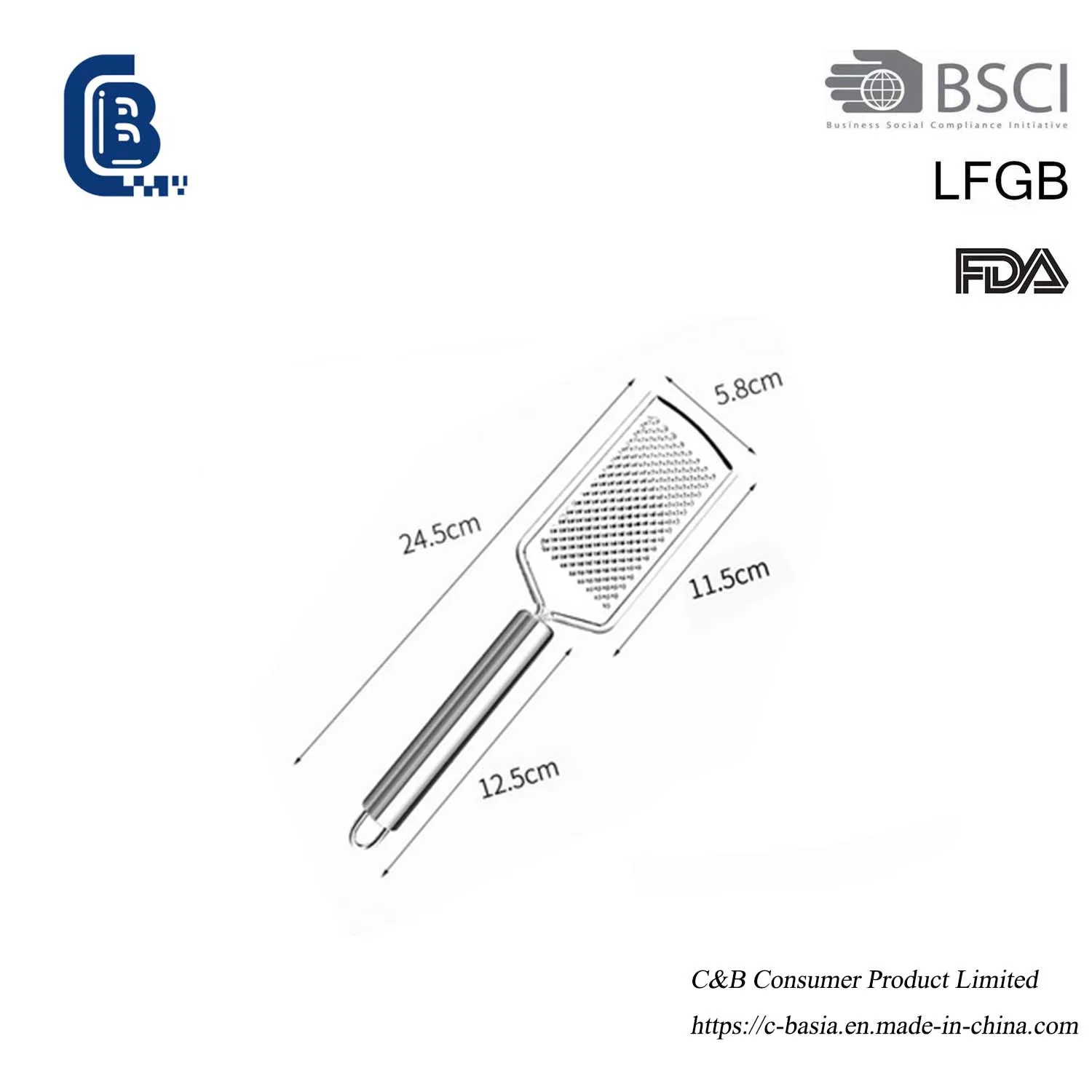 Терка для сыра и овощей из нержавеющей стали