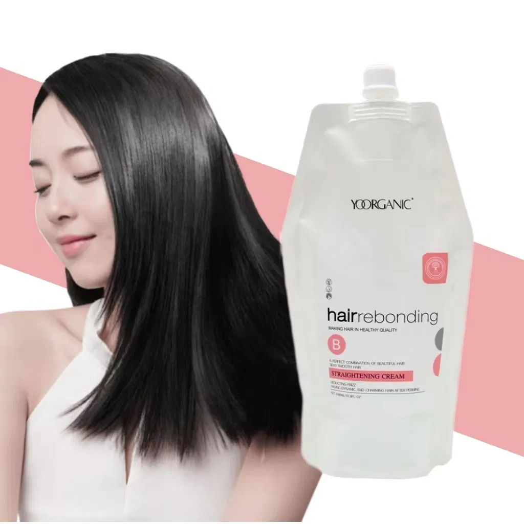 China Best Selling Hair Rebonding Straightening Cream Wholesale Price 1000ml Salon Use Hair Perm Cream