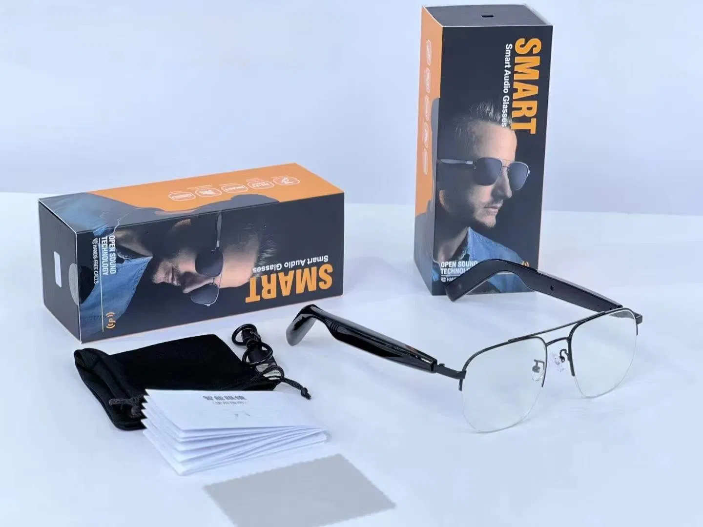 Умные очки SG-15 PRO с Bluetooth и аудио