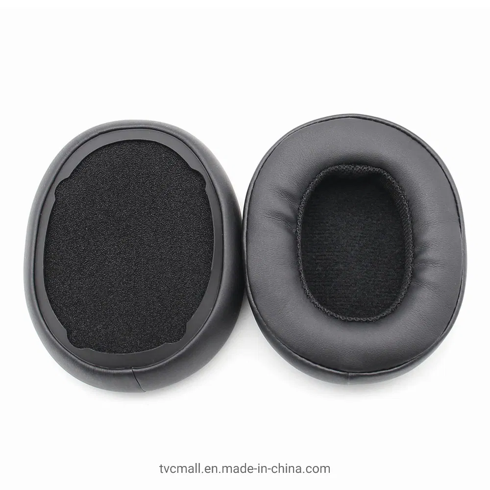1 Pair Jzf-257 Ear Cushion Wireless Headphones Replacement Ear Pads for Skullcandy Crusher 3.0 - Black