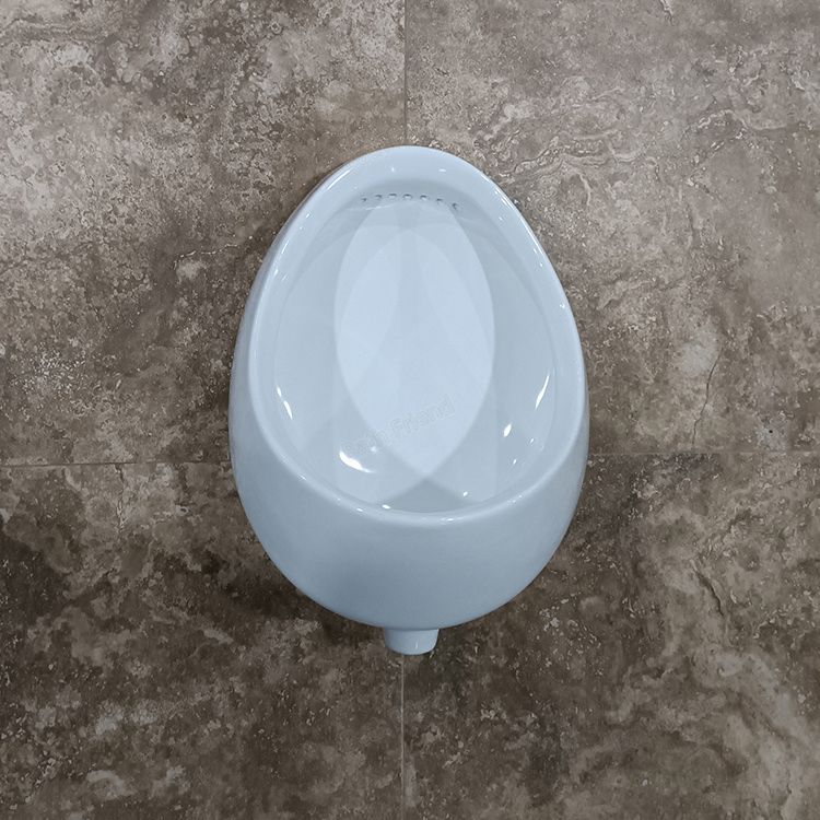 Project Used Top Spud Wall Mounted Ceramic Urinals Sanitary Ware Mens Urinal for Adult