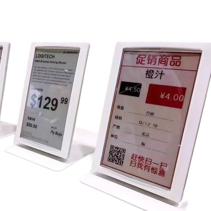 Supermarket Electronic Shelf Label ESL Price Tag System Smart Digital Price Label