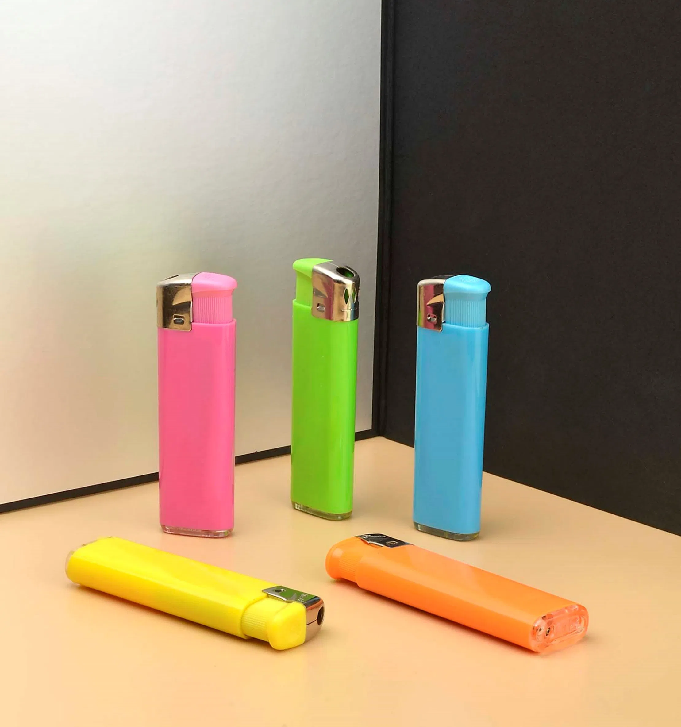 High Performance Transparent Refillable Electronic Flame Lighter for Pipe Smoking