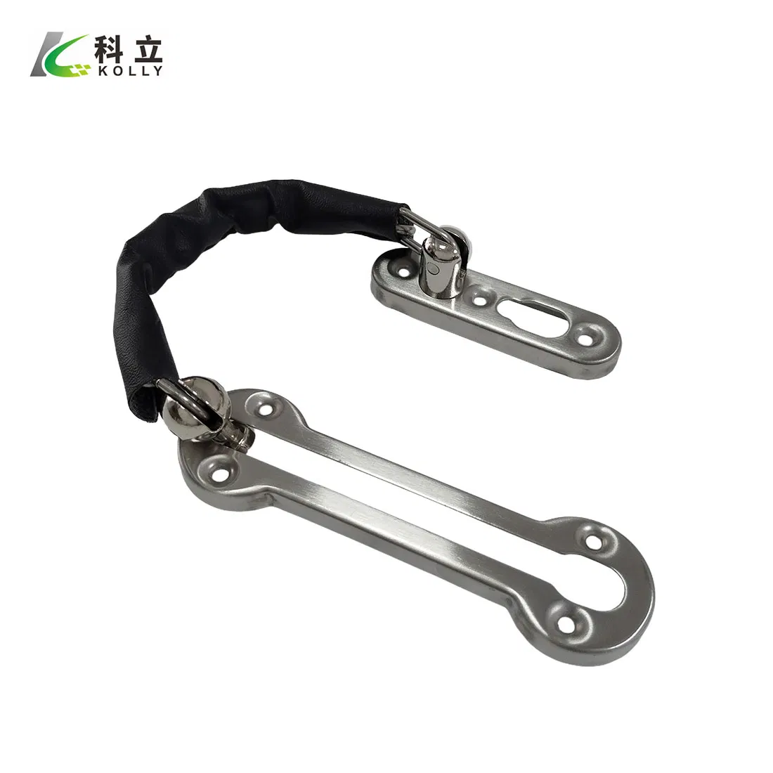 Heavy Duty Door Chain Bolt Stainless Steel/Zinc Alloy Anti-Theft Door Bolt Security Chain Thickened Bolt for Inside Door and Window