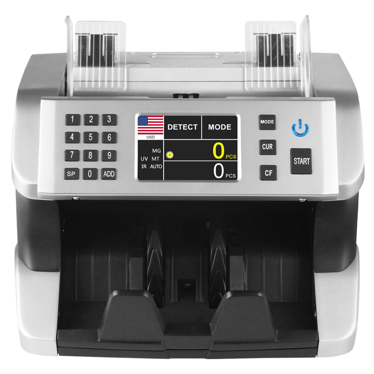 Financial Equipment Bill Counters Money Counting Counterfeit Detector Banknote Counter Currency Counters Cash Counting Money Counter Machine