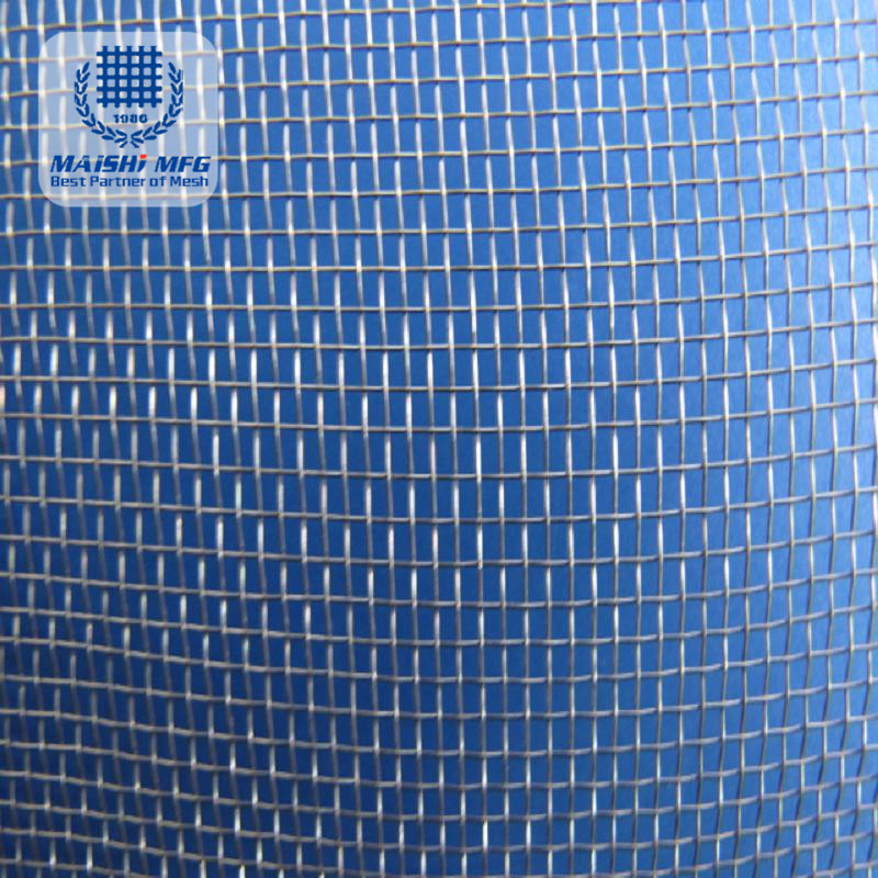 Сетка нержавеющая тканая плетения Plain Weave