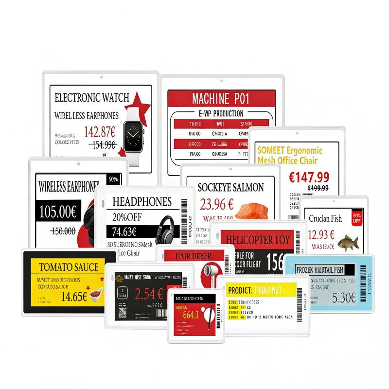 ESL Smart Electronic Shelf Label Tag with Wireless Connectivity for Retail Shop