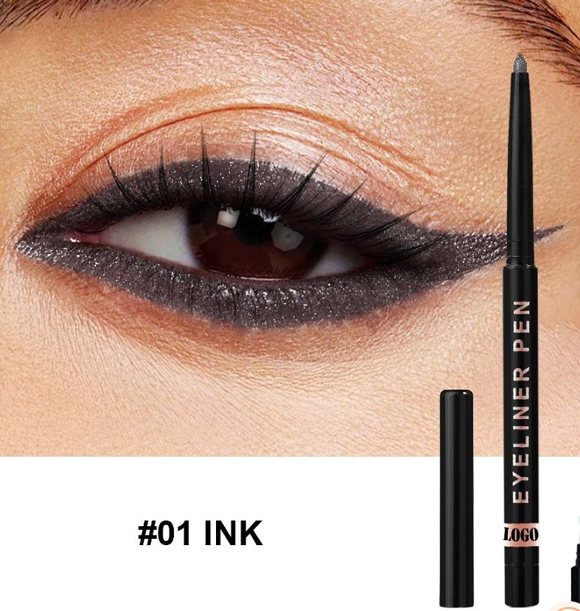 Custom Label Highly Pigment 12h Long Lasting Waterproof Gel Eyeliner Pen