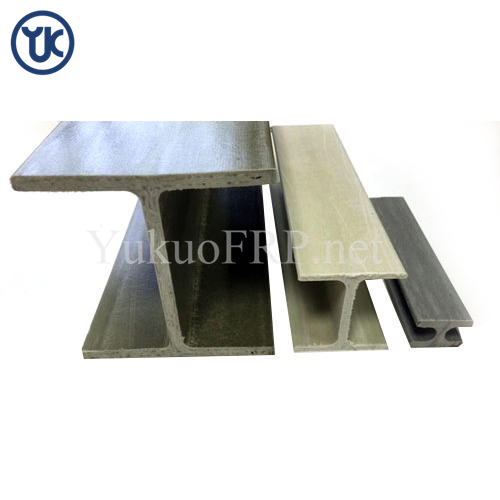 Spare Customizable Pultrusion FRP Fiberglass I-Beam for 35mm, 15mm, 5mm Thickness