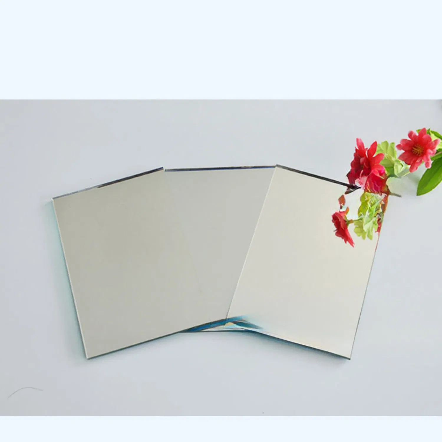 Anti Fog Aluminium Mirror with Waterproof Backing for Hotel Bathroom and SPA Room Decoration