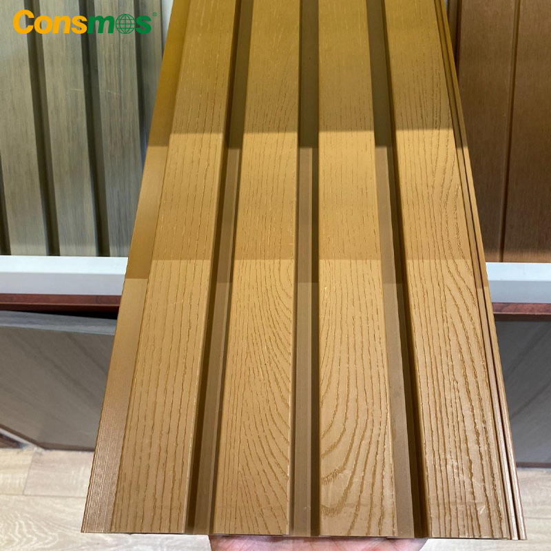 Waterproof Outdoor Home Siding WPC PVC Wall Sheet Panels for Exterior Decoration