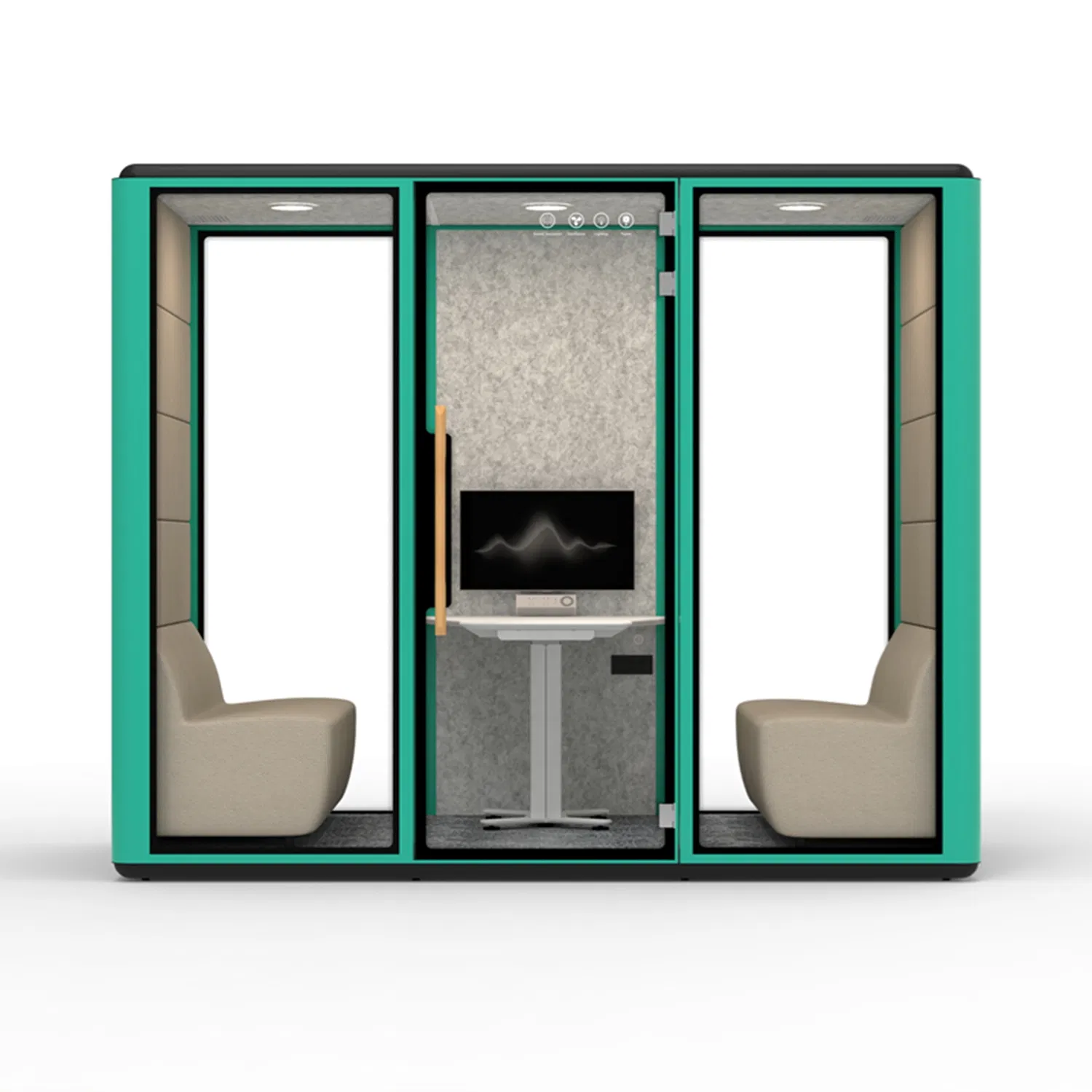 Silence Booth Prefab House Office Pod Integrated House Meeting Pod Phone Booth