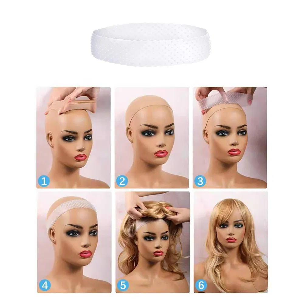 Эластичная силиконовая повязка для фиксации париков