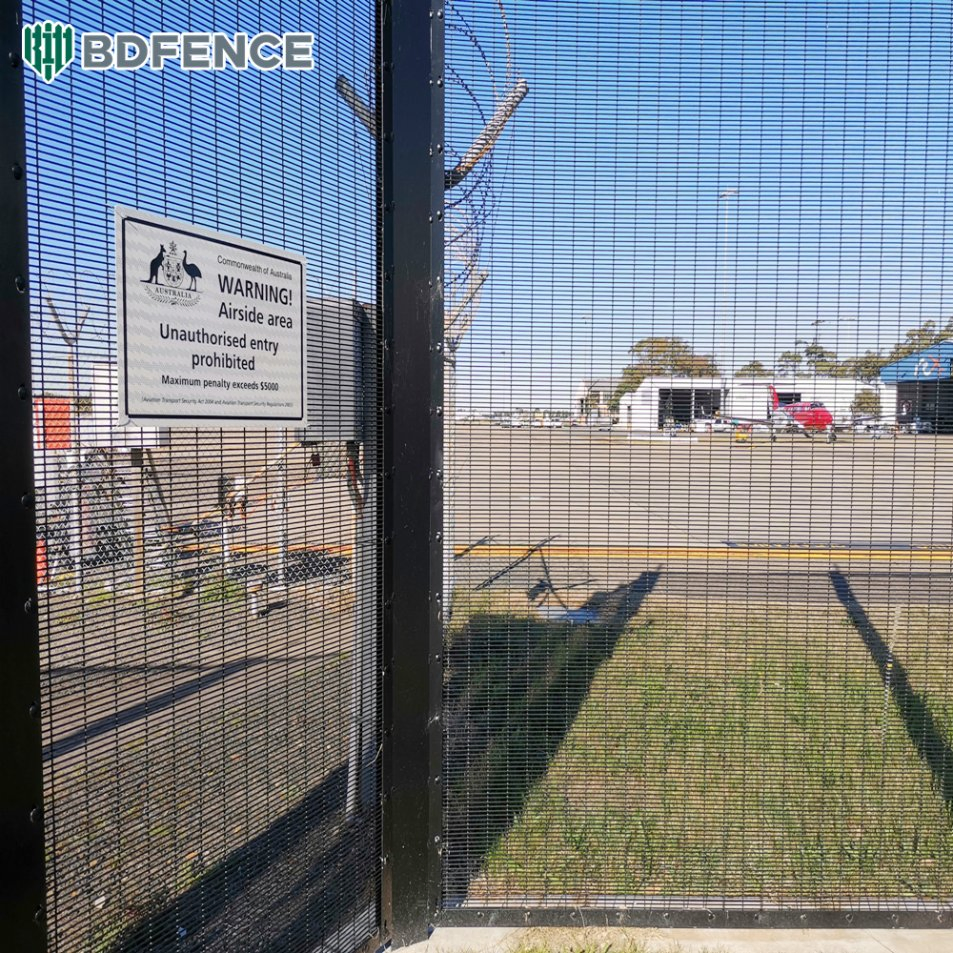 Heavy-Duty Anti-Climb Steel Fence for Secure Driveway Access