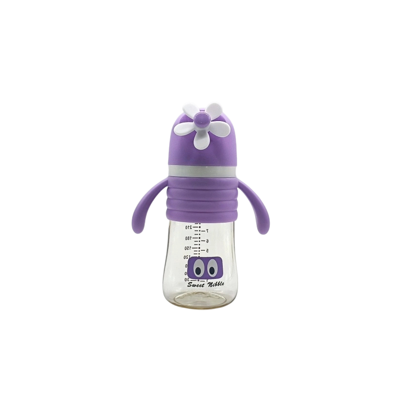 High Capacity Anti-Colic BPA-Free 300ml Wide-Neck Baby Feeding Bottle for Newborns