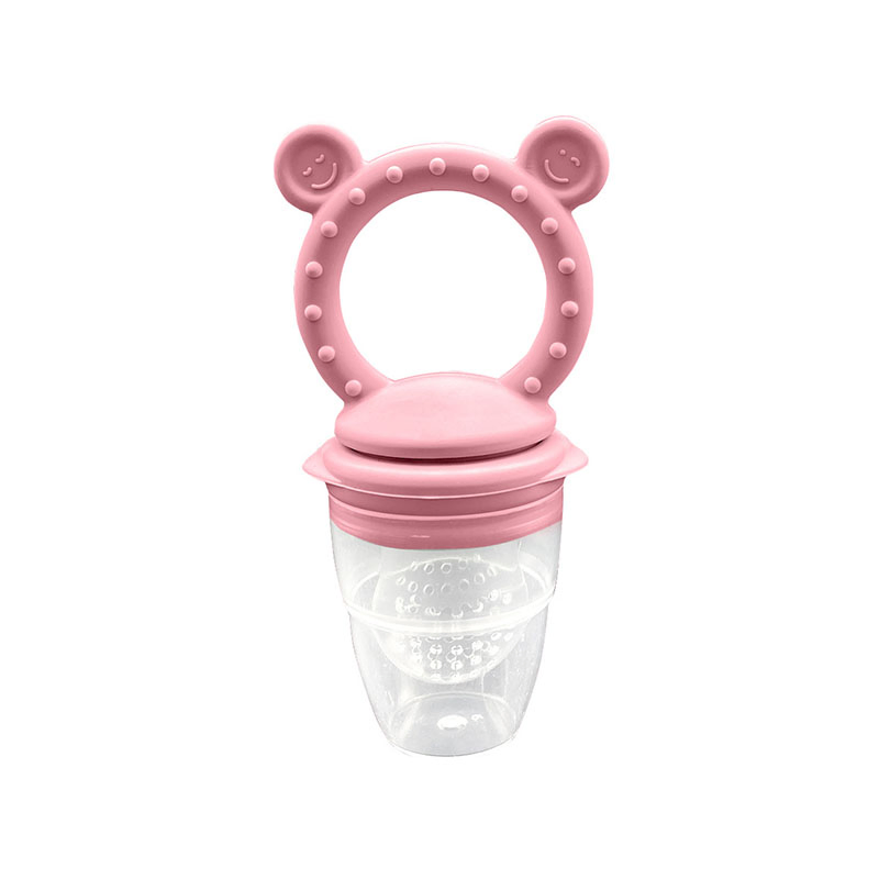 100% Food Grade Silicone Baby Fruit Feeder Teether Pacifier for Weaning