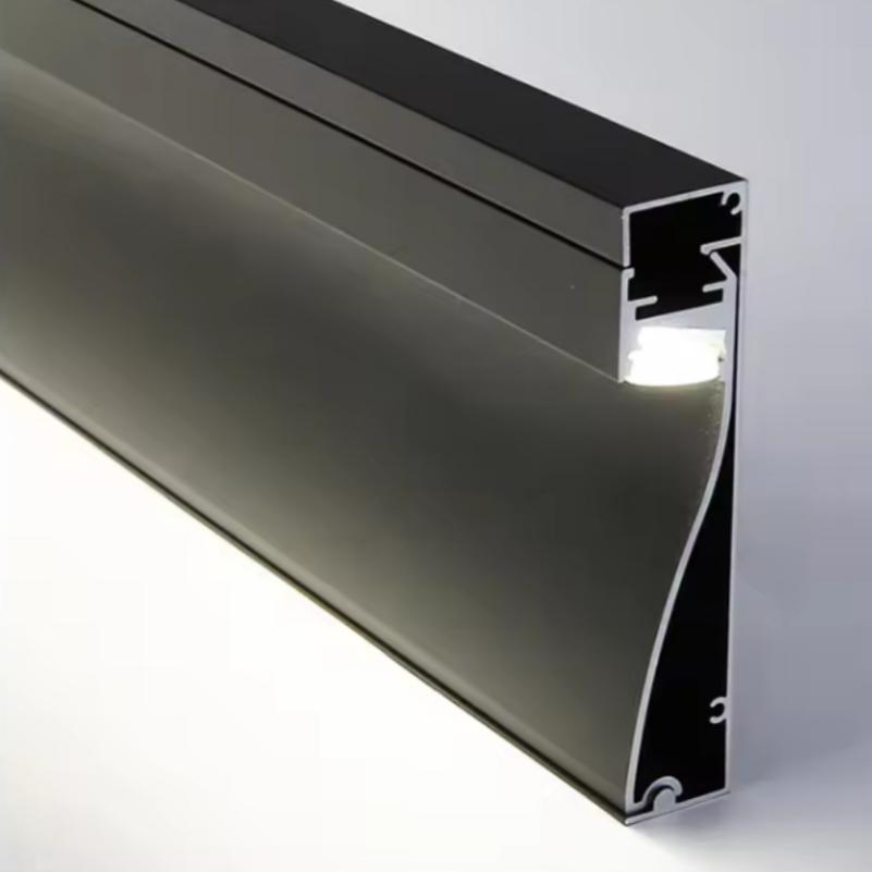 Fast Delivery Aluminum Floor Baseboard Skirting Profile Tile Trims
