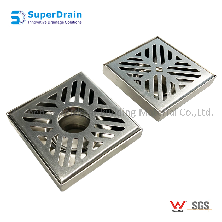 Stainless Steel Waste Drain with Matte Brass Magnetic Insect-Resistant Core