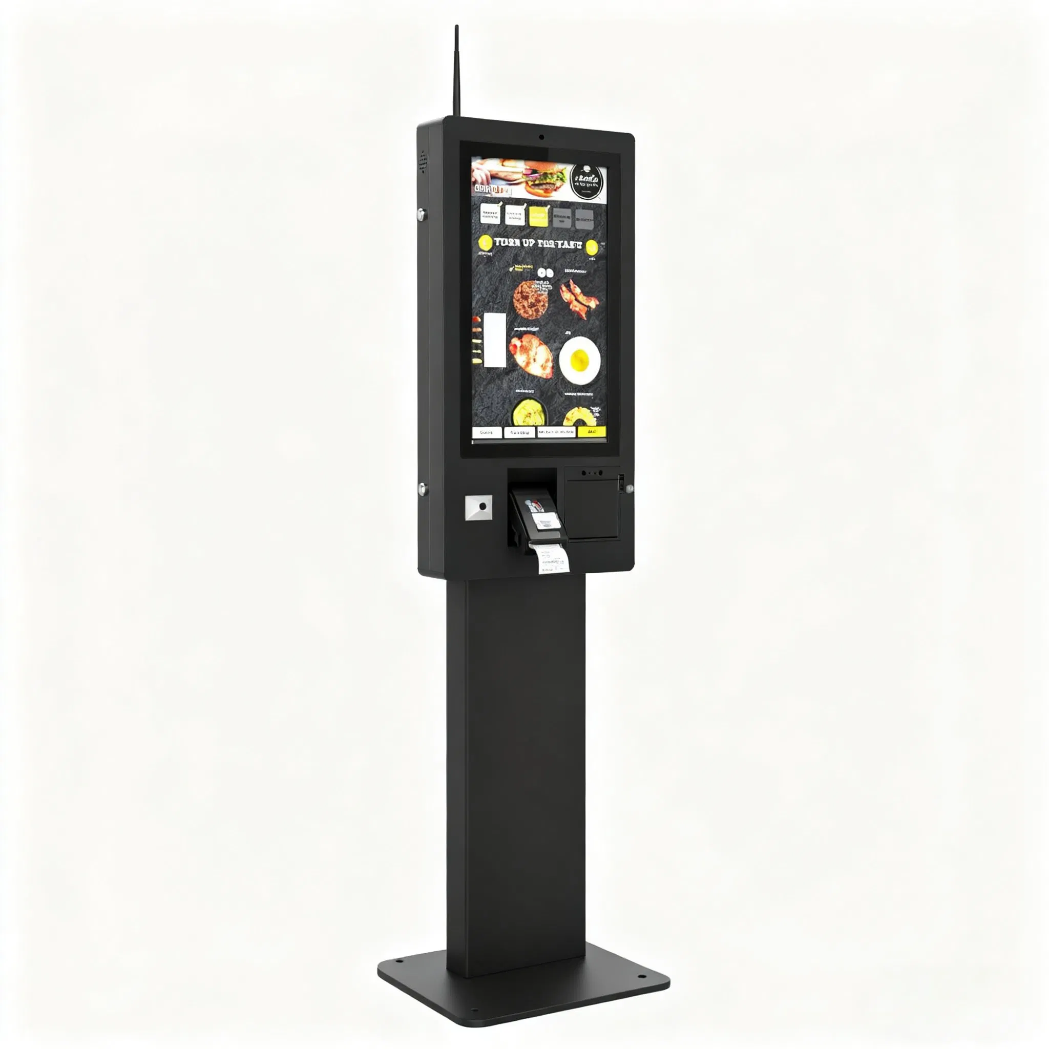 Self-Service Payment Kiosk with 21.5-Inch Digital Menu Display