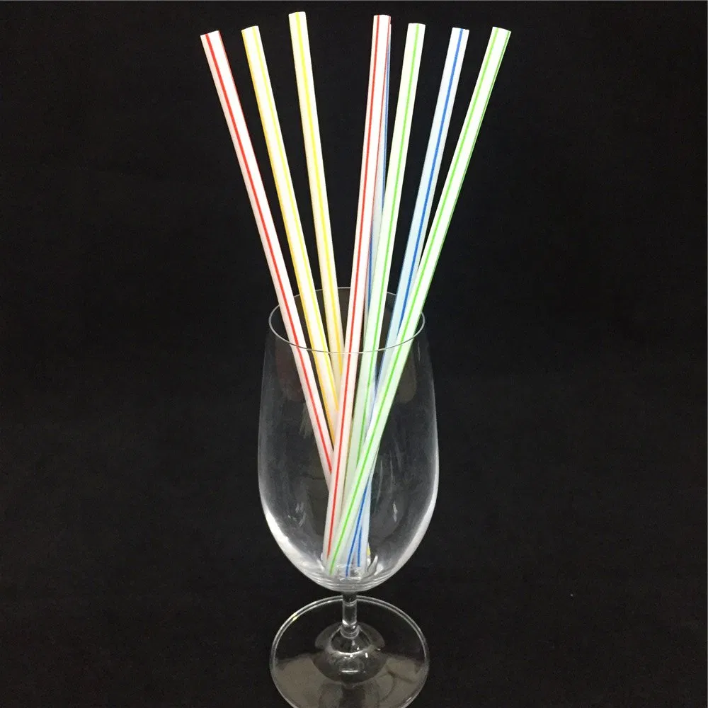 Material PP Plastic Drinking Straw Eco-Friendly Compostable for Home Restaurant