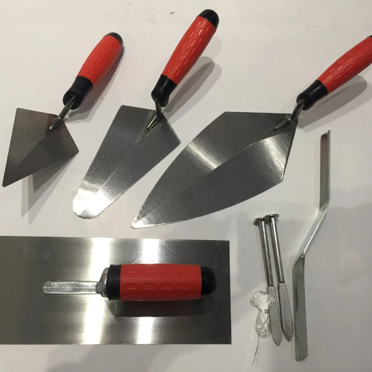 Painted Polishing Rounded - Edge Creative Plastering Trowel with Stainless Steel Hand Tool