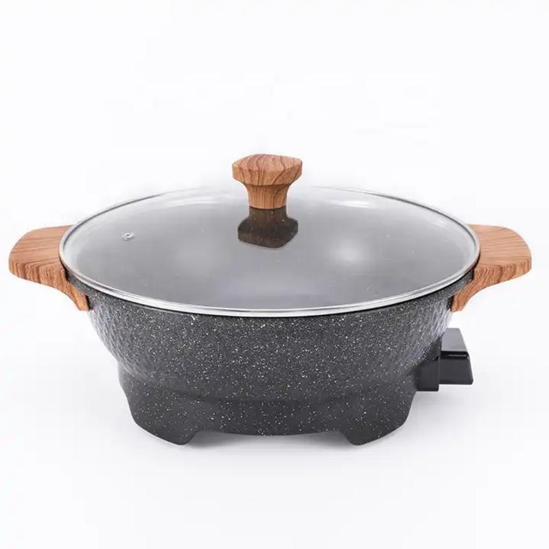 Selling Advanced Electric Hot Pot Instant Household Non-Stick Frying Pan Noodle Cooking Pot