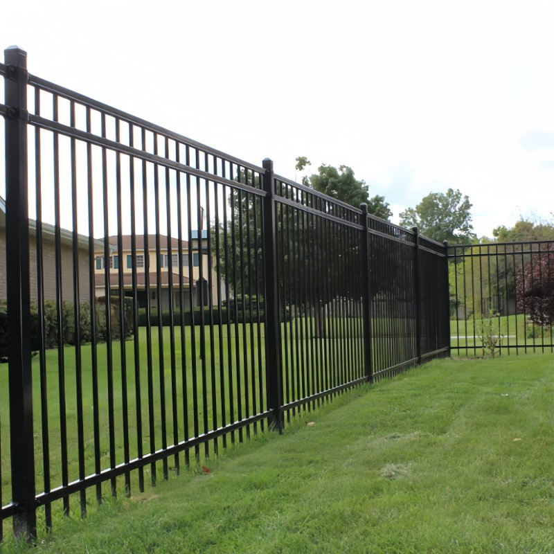Powder Coating Outdoor Garden Fence Steel Picket Fence Galvanized Steel Matting Fence Stretch Fencing Panel Outdoor Fence Outdoor Fence Panel Farm Fence