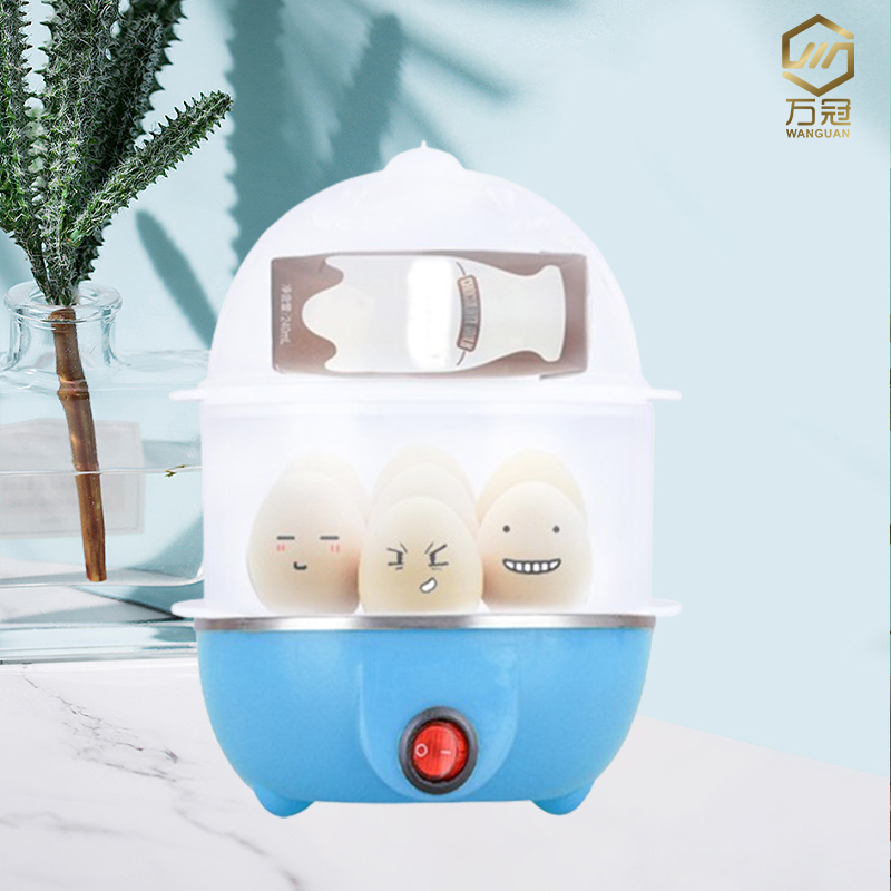 Convenient Double Layer Household Egg Steamer and Poacher