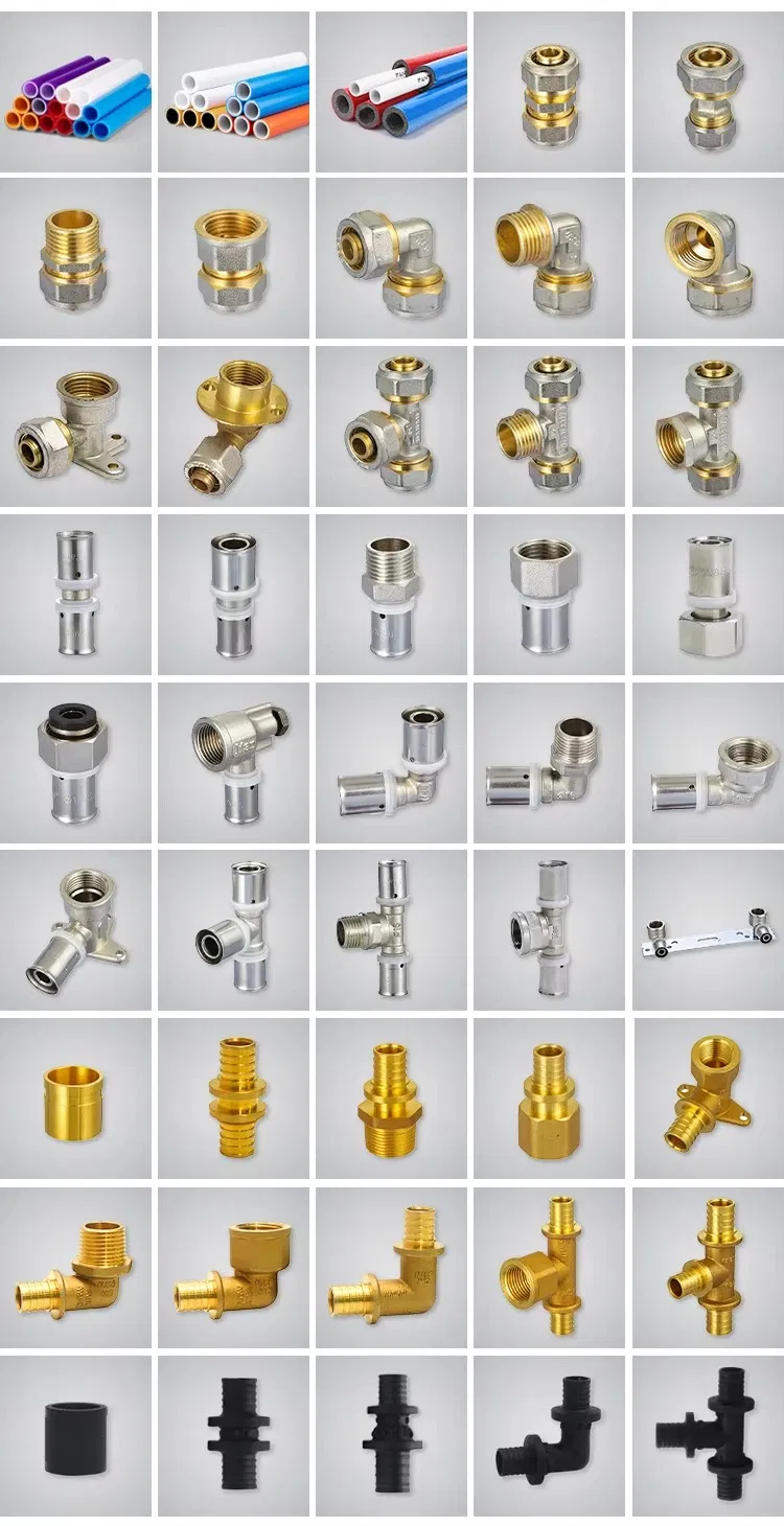 Ifan Forged High Pressure Pex Crimp Fitting Multilayer Pex Pipe Press Fitting