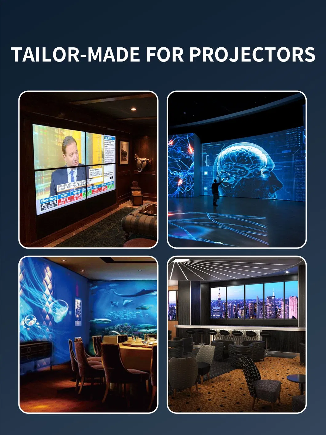 Видеостена 4K с 4 выходами Hdbaset, без потерь