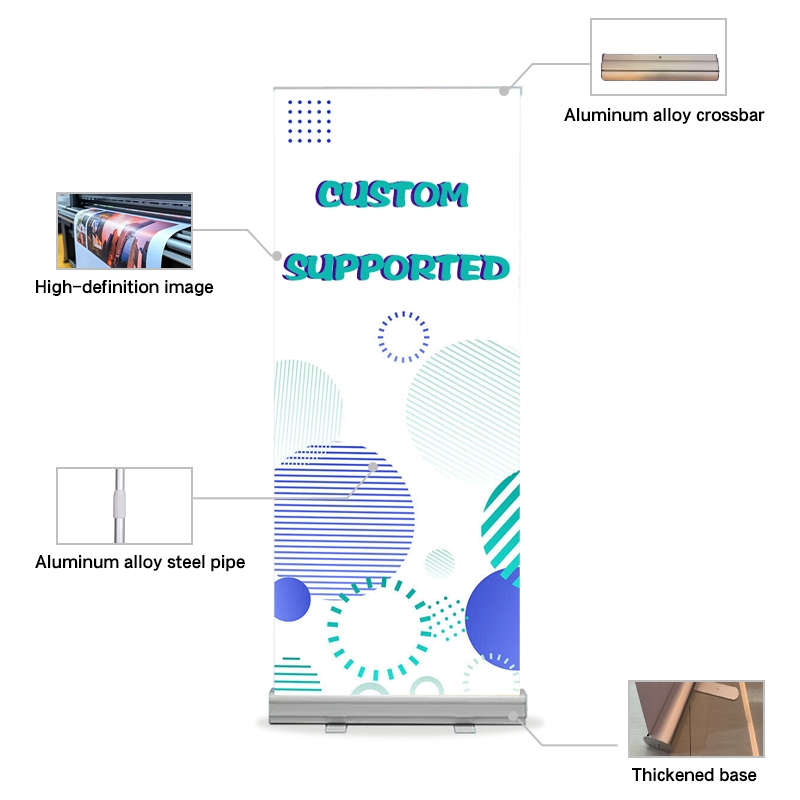 Flags Banner Advertising Custom Printed for Sports Outdoor Roll up Banner Stand Retractable Banner