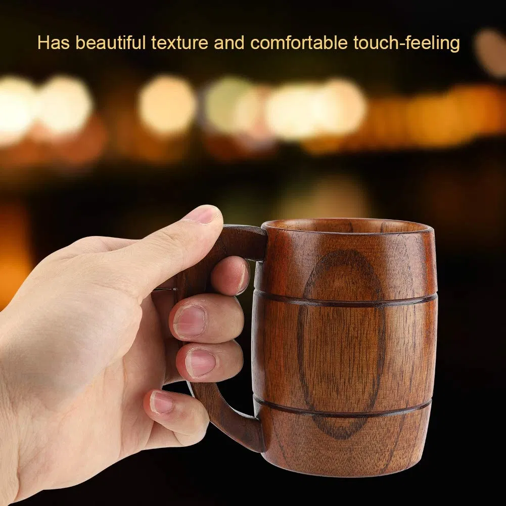 OEM Wooden Mugs Wooden Cups Natural Eco-Friendly