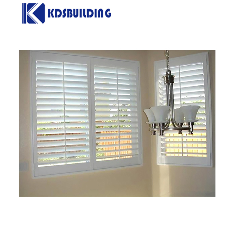  Mini Blind Horizontal Shutter Louver Windows Wooden Window Metal Window Shutters Security